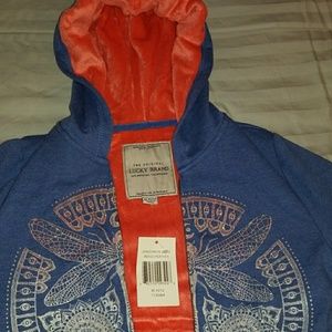 Lucky Brand Zip up hoodie